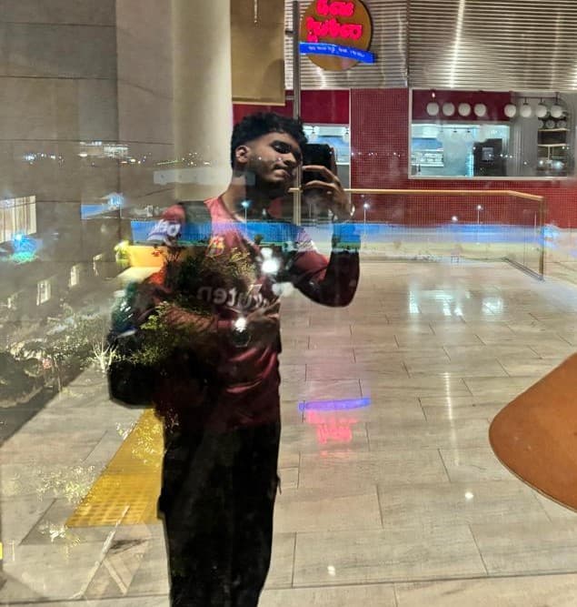 Atharva at blr airport